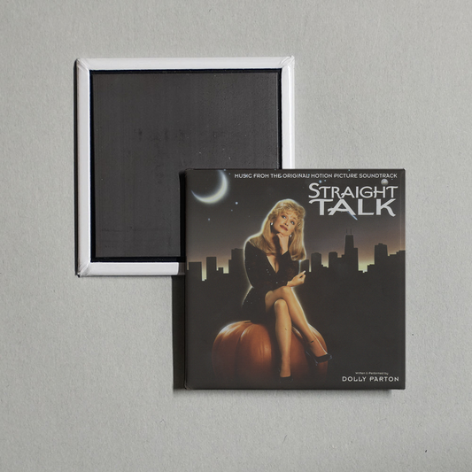 Dolly Parton - Straight Talk (Music from the Original Motion Picture Soundtrack) Album Cover Fridge Magnet
