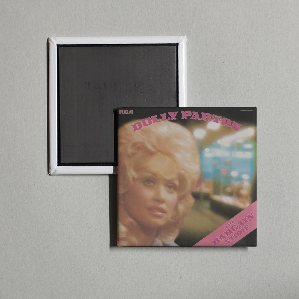 Dolly Parton - The Bargain Store Album Cover Fridge Magnet