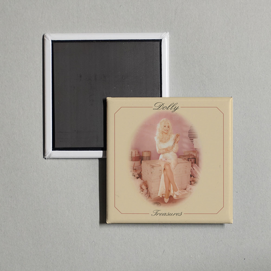 Dolly Parton - Treasures Album Cover Fridge Magnet