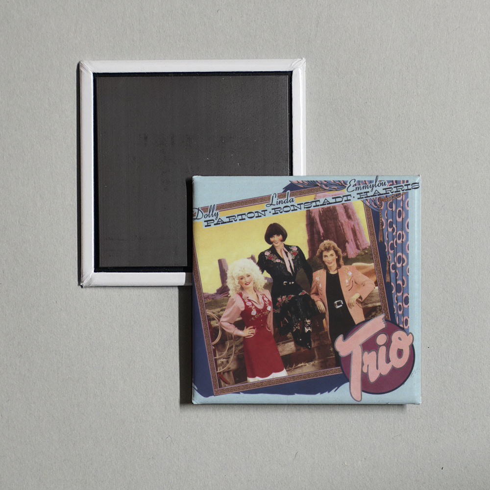 Dolly Parton - Trio (2016 Remaster) Album Cover Fridge Magnet