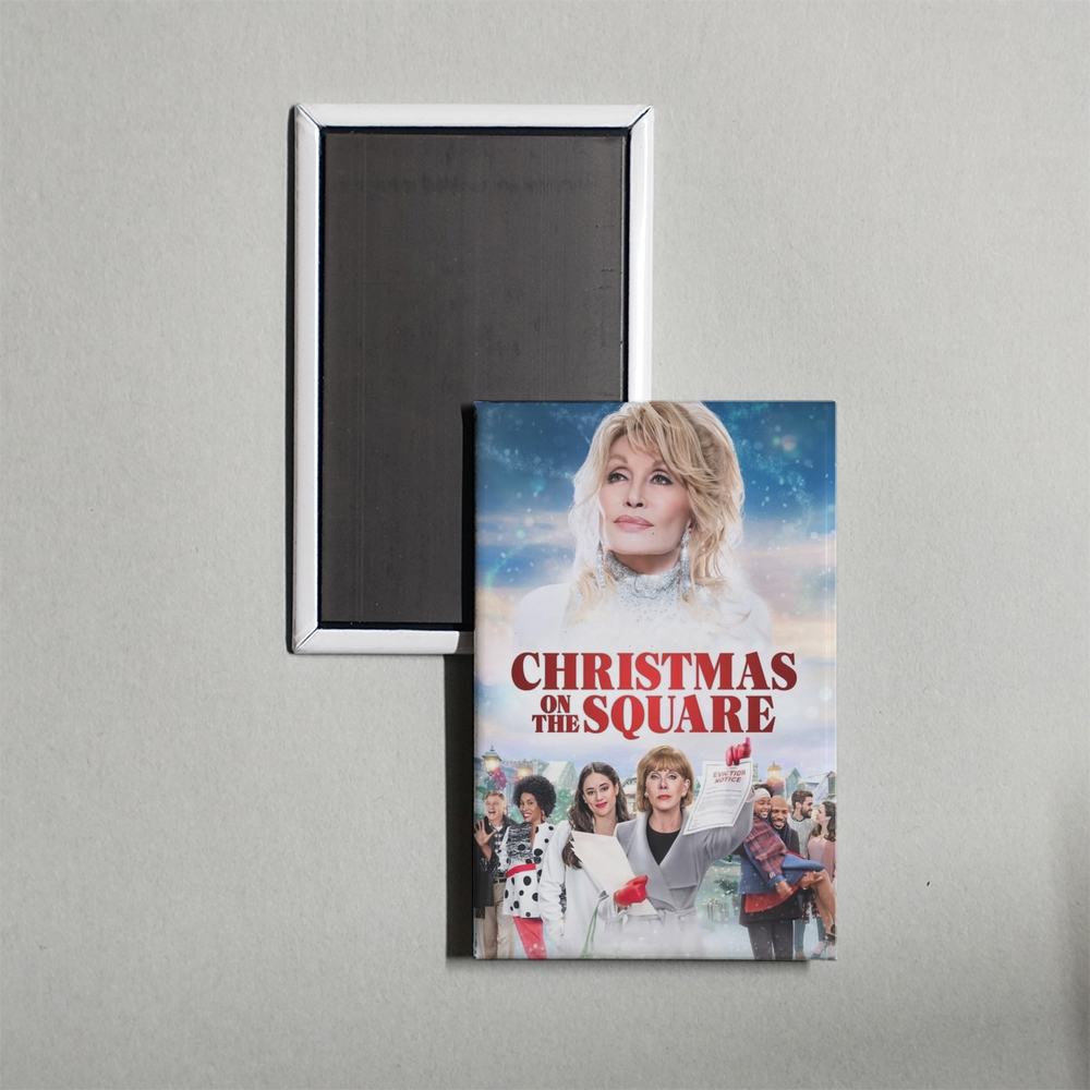 Dolly Parton's Christmas on the Square Mini Movie Fridge Magnet