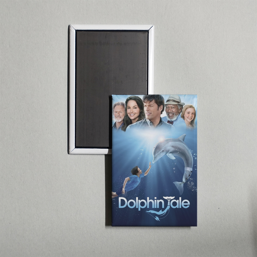 Dolphin Tale Mini Movie Fridge Magnet