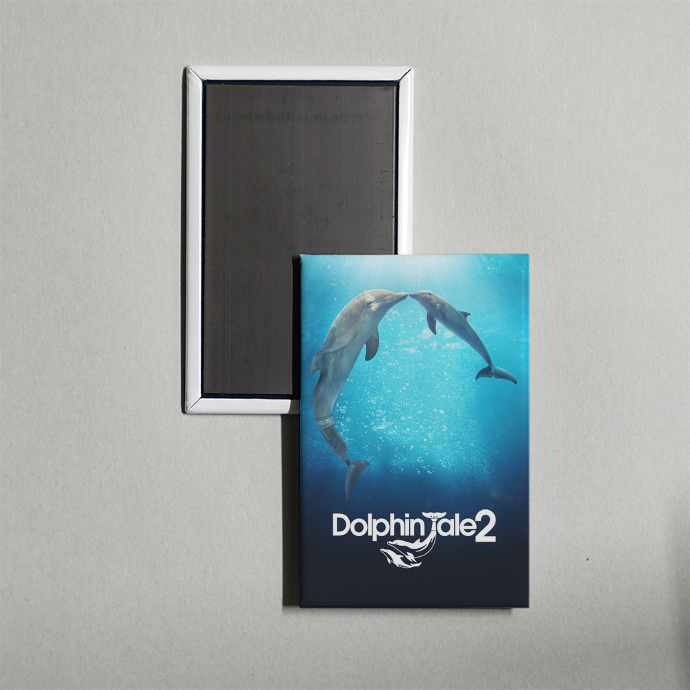 Dolphin Tale 2 Mini Movie Fridge Magnet
