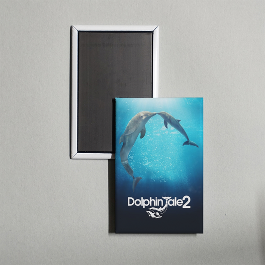 Dolphin Tale 2 Mini Movie Fridge Magnet