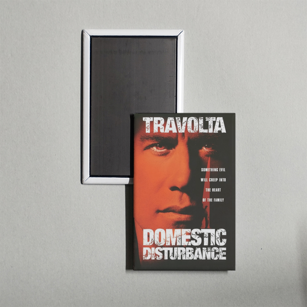 Domestic Disturbance Mini Movie Fridge Magnet