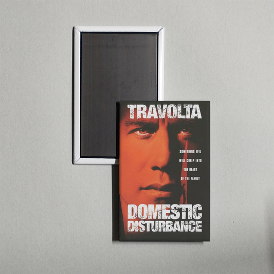 Domestic Disturbance Mini Movie Fridge Magnet