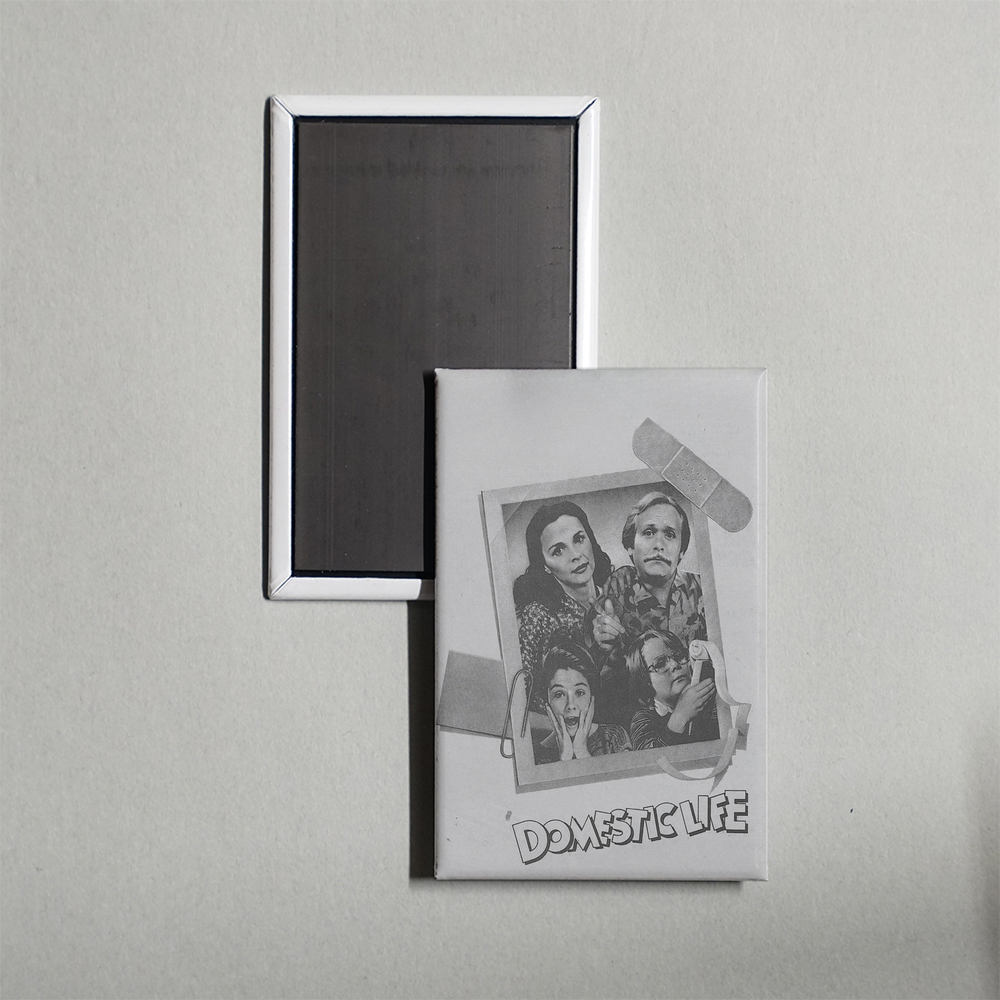 Domestic Life TV Show Fridge Magnet