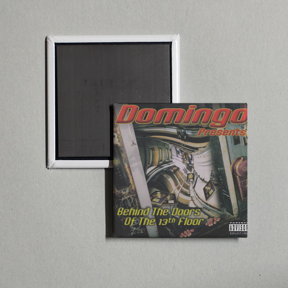 Domingo - Behind the Doors of the 13th Floor Album Cover Fridge Magnet