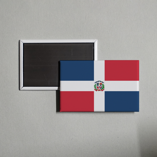 Dominican Republic Flag Fridge Magnet