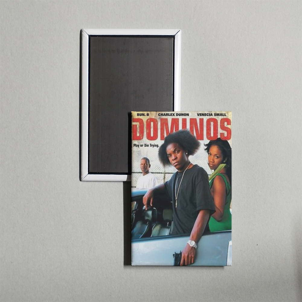 Dominos The Games We Play Mini Movie Fridge Magnet