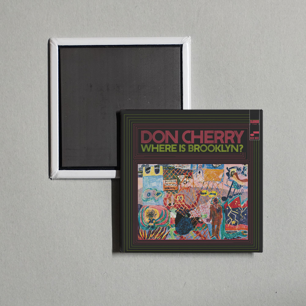 Don Cherry - Where Is Brooklyn Album Cover Fridge Magnet