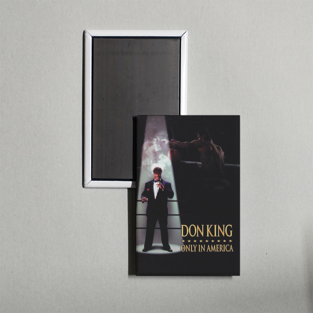 Don King Only in America Mini Movie Fridge Magnet