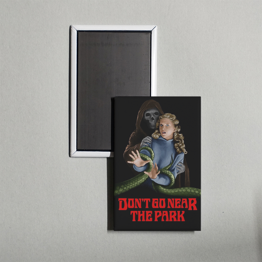 Don't Go Near the Park Mini Movie Fridge Magnet