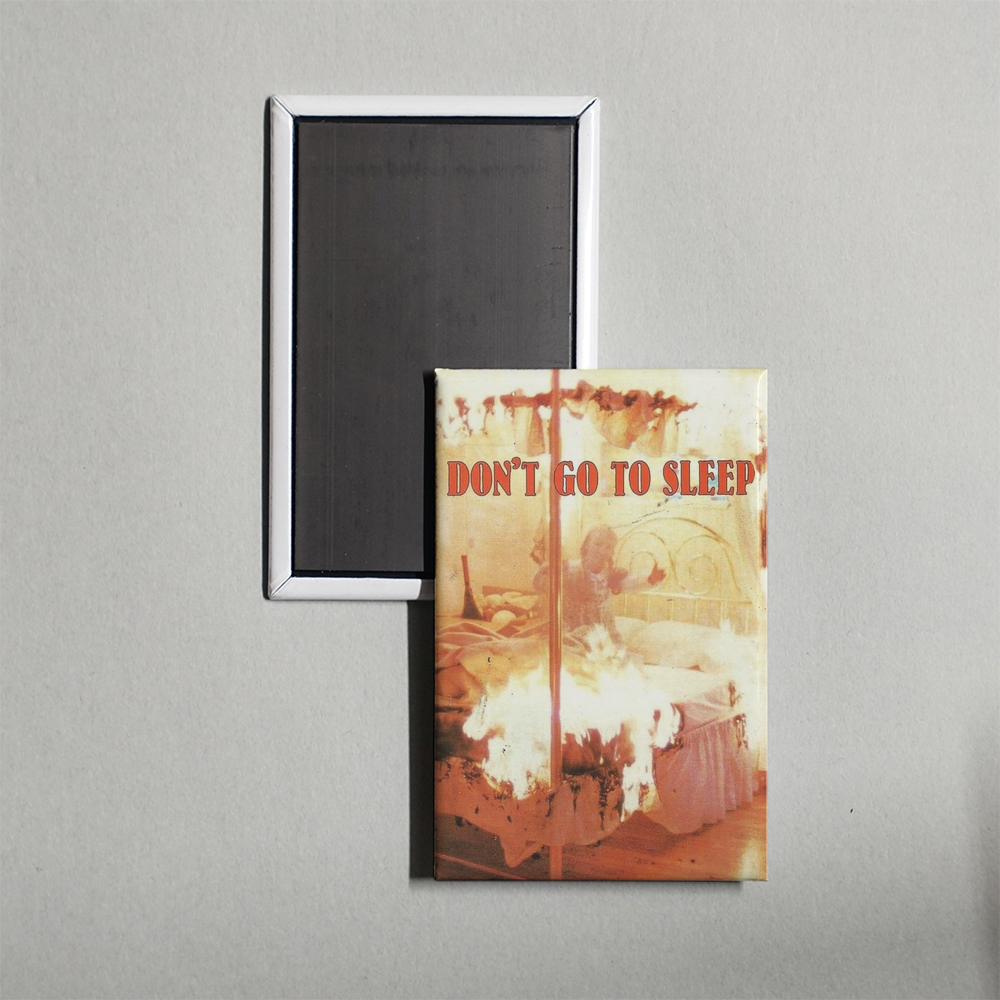 Don't Go to Sleep Mini Movie Fridge Magnet