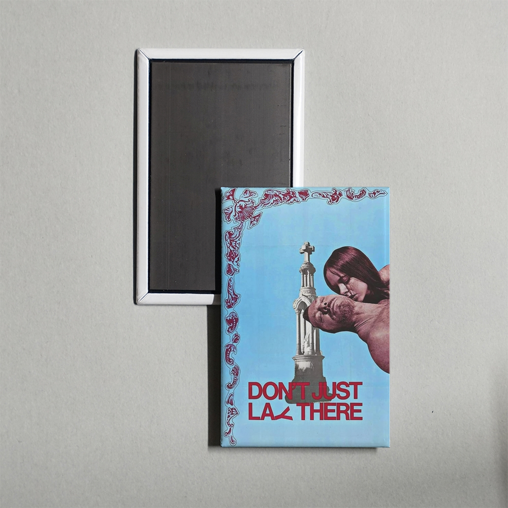 Don't Just Lay There! Mini Movie Fridge Magnet