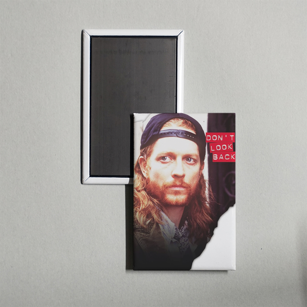 Don't Look Back Mini Movie Fridge Magnet