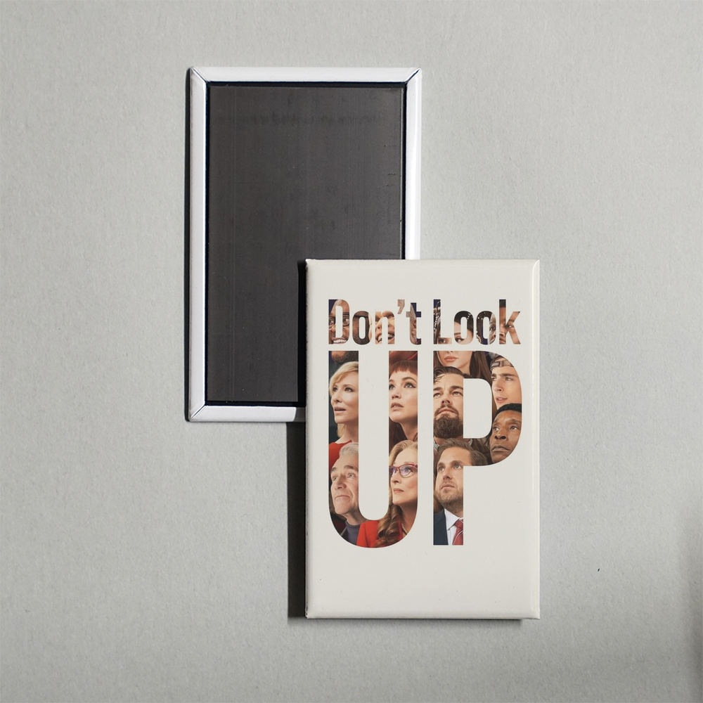 Don't Look Up Mini Movie Fridge Magnet
