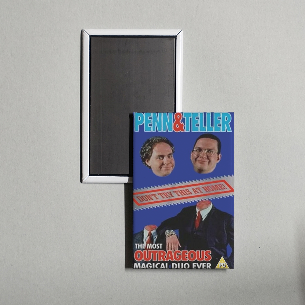 Don't Try This at Home! Mini Movie Fridge Magnet