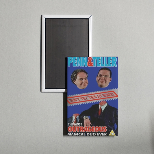 Don't Try This at Home! Mini Movie Fridge Magnet