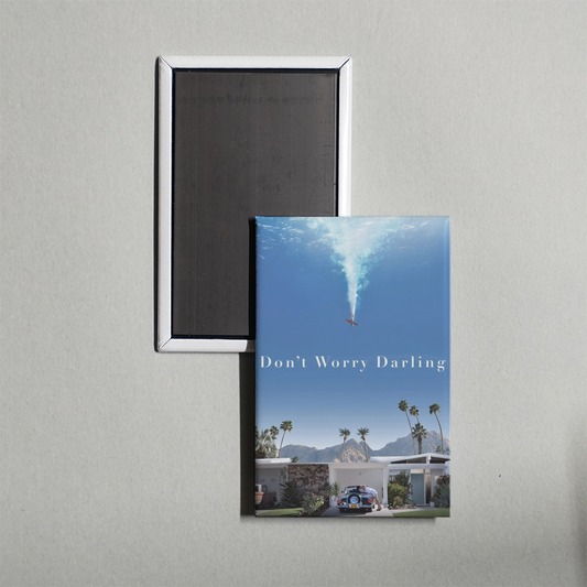 Don't Worry Darling Mini Movie Fridge Magnet