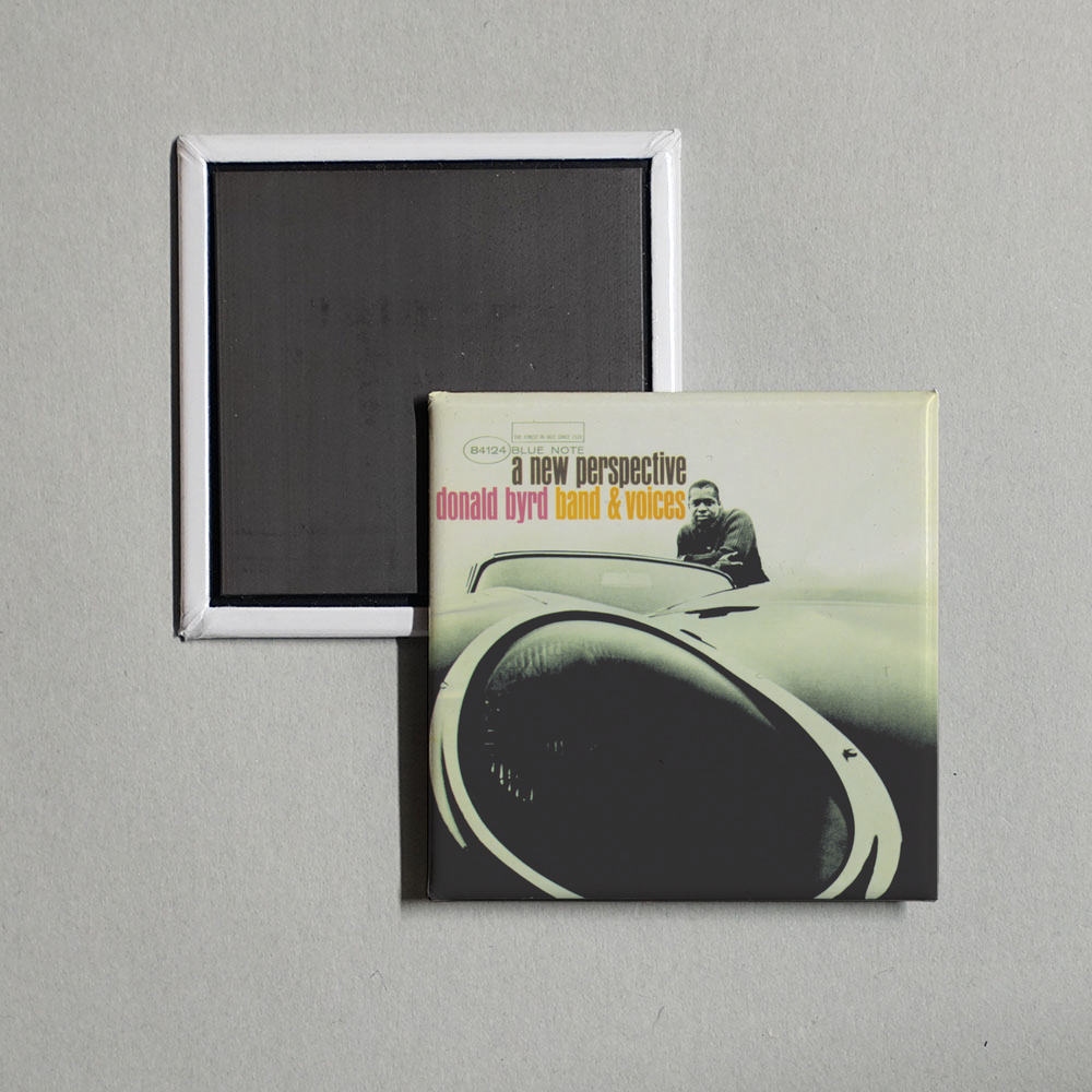 Donald Byrd - A New Perspective (Remastered  Rudy Van Gelder Edition) Album Cover Fridge Magnet