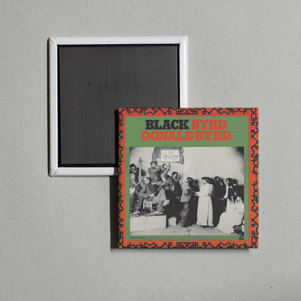 Donald Byrd - Blackbyrd Album Cover Fridge Magnet