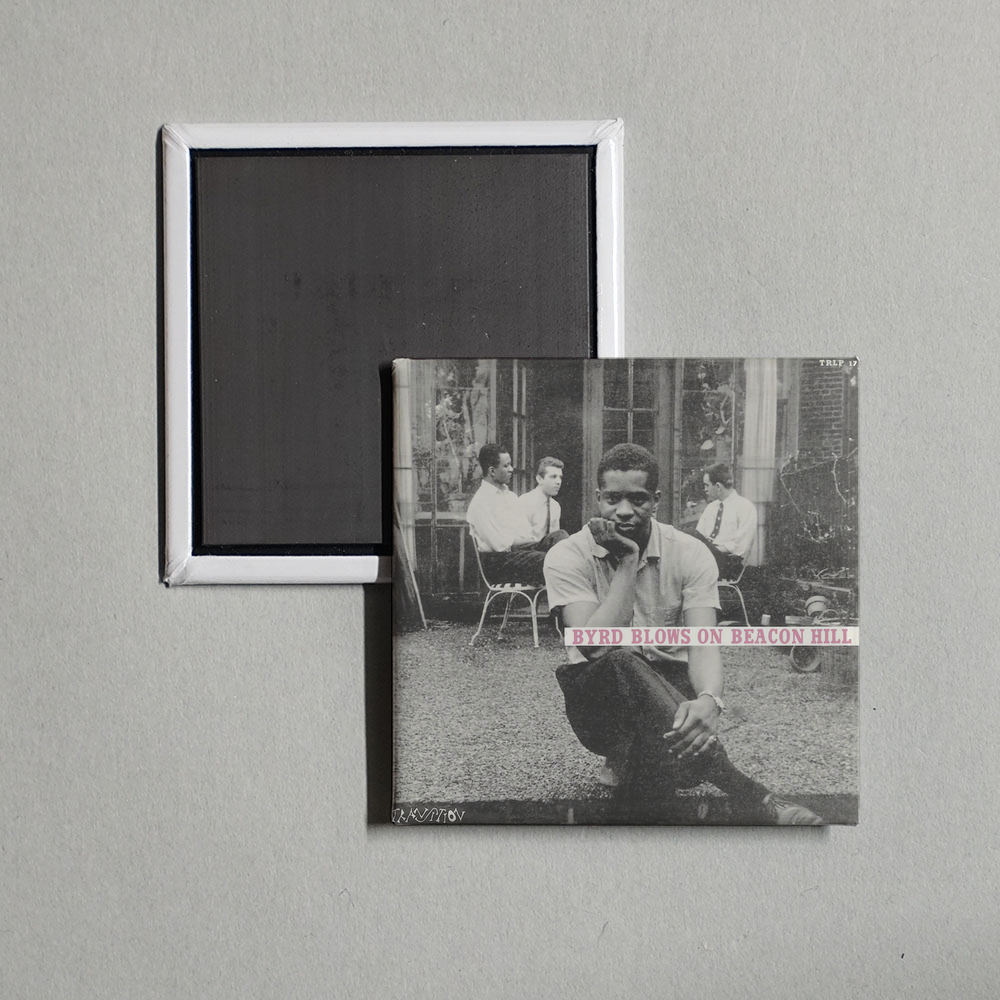 Donald Byrd - Byrd Blows On Beacon Hill Album Cover Fridge Magnet