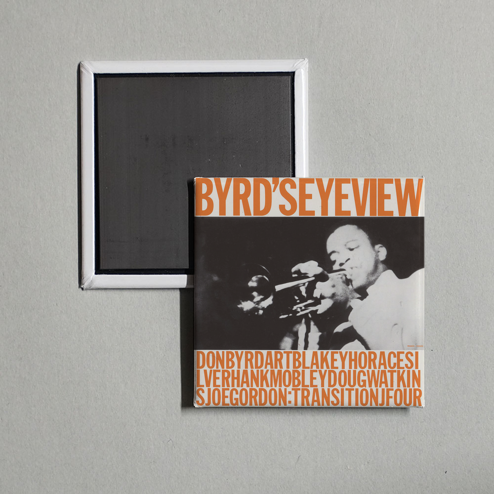 Donald Byrd - Byrd's Eye View Album Cover Fridge Magnet