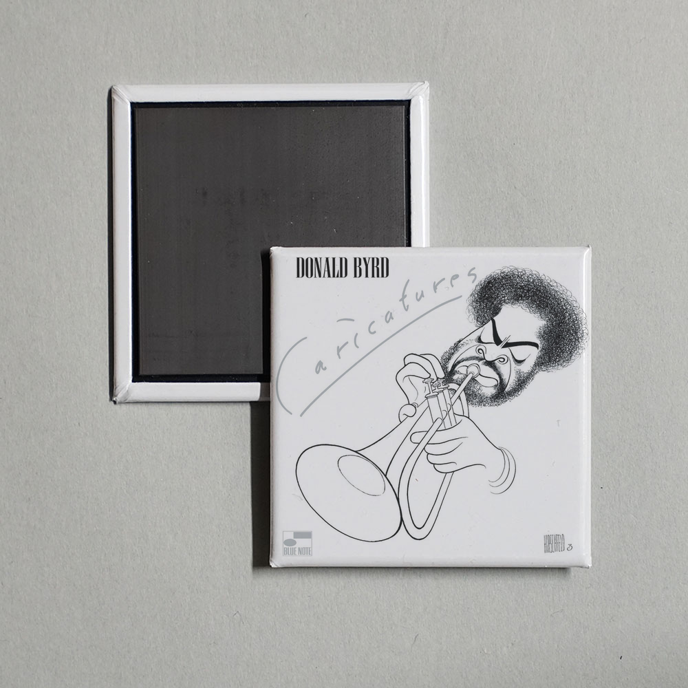 Donald Byrd - Caricatures Album Cover Fridge Magnet