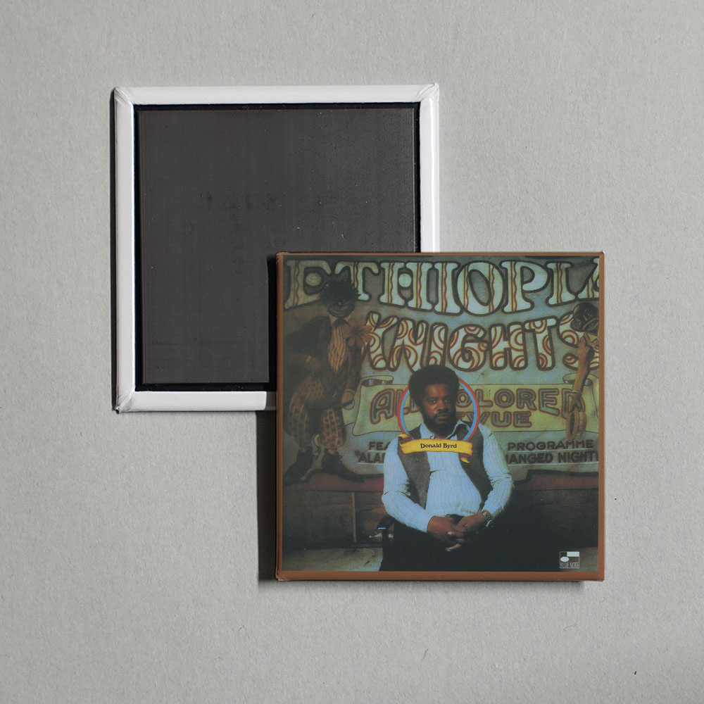 Donald Byrd - Ethiopian Knights Album Cover Fridge Magnet