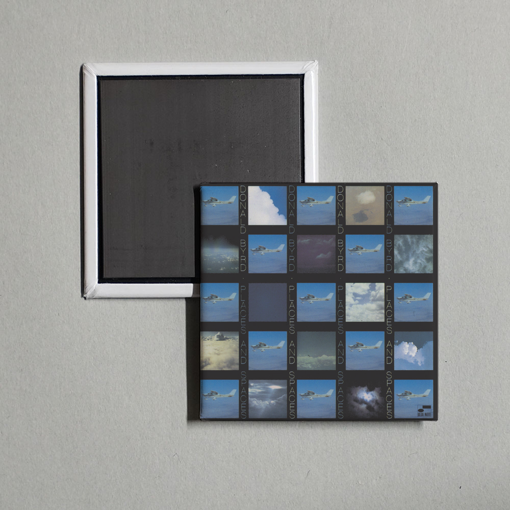 Donald Byrd - Places And Spaces Album Cover Fridge Magnet