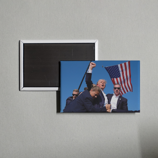 Donald Trump Assassination Attempt Fridge Magnet