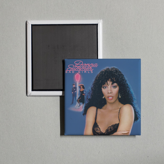 Donna Summer - Bad Girls Album Cover Fridge Magnet
