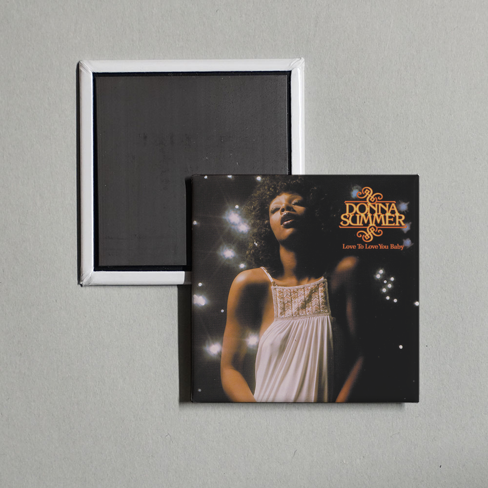Donna Summer - Love To Love You Baby Album Cover Fridge Magnet