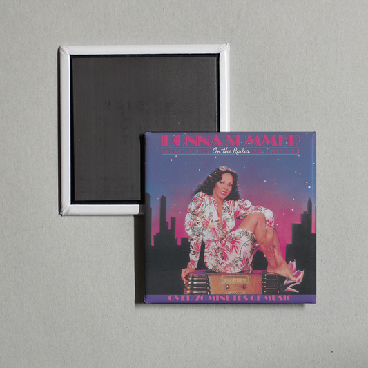 Donna Summer - On The Radio Greatest Hits Volumes I & II Album Cover Fridge Magnet