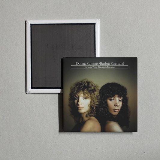 Donna Summer & Barbra Streisand - No More Tears Album Cover Fridge Magnet