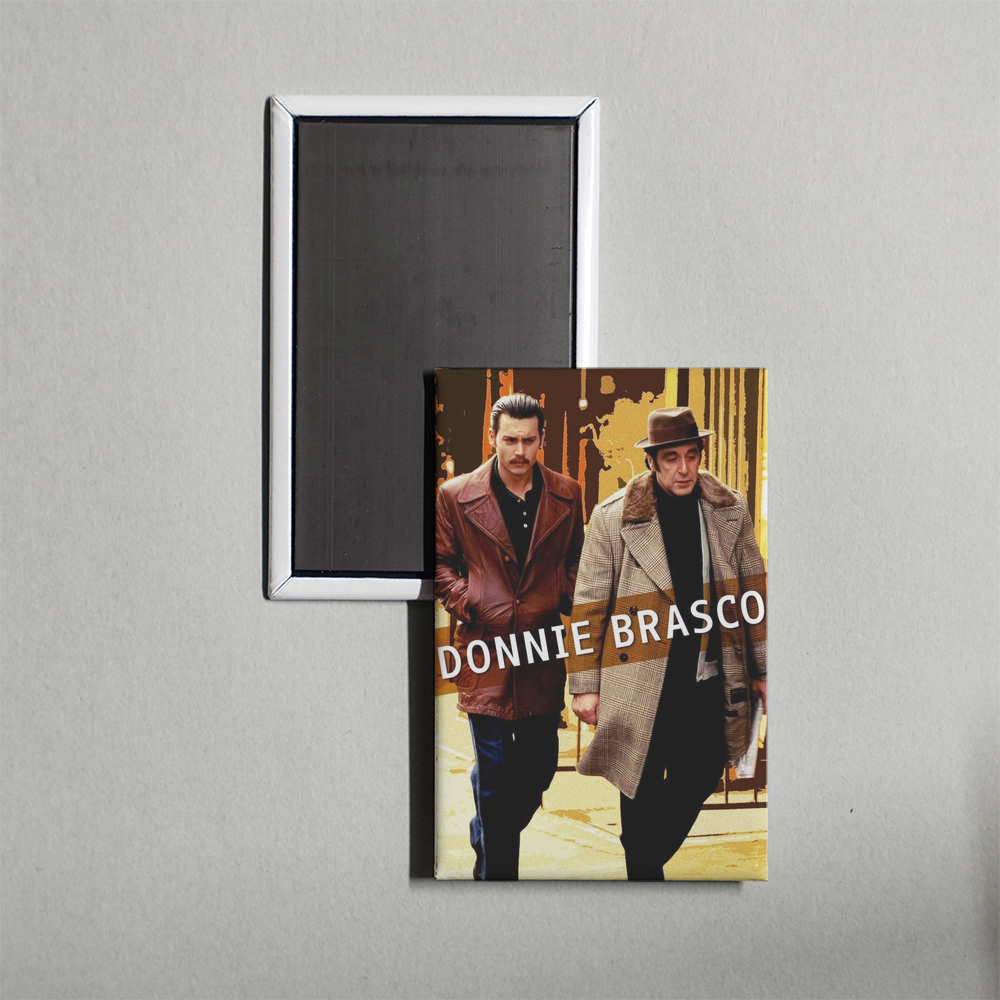 Donnie Brasco Mini Movie Fridge Magnet