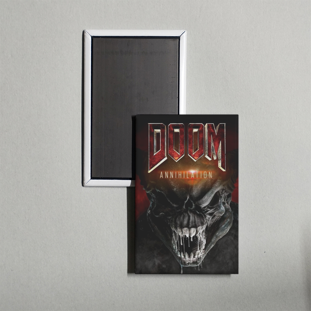Doom Annihilation Mini Movie Fridge Magnet