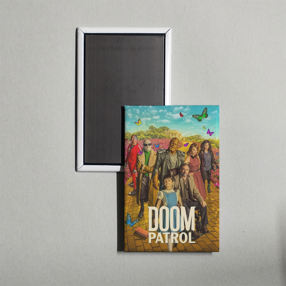Doom Patrol TV Show Fridge Magnet