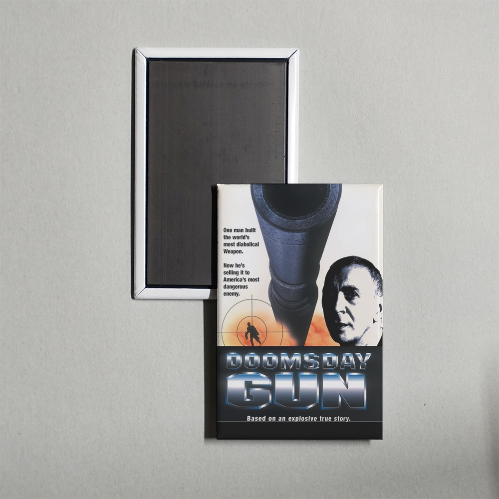 Doomsday Gun Mini Movie Fridge Magnet