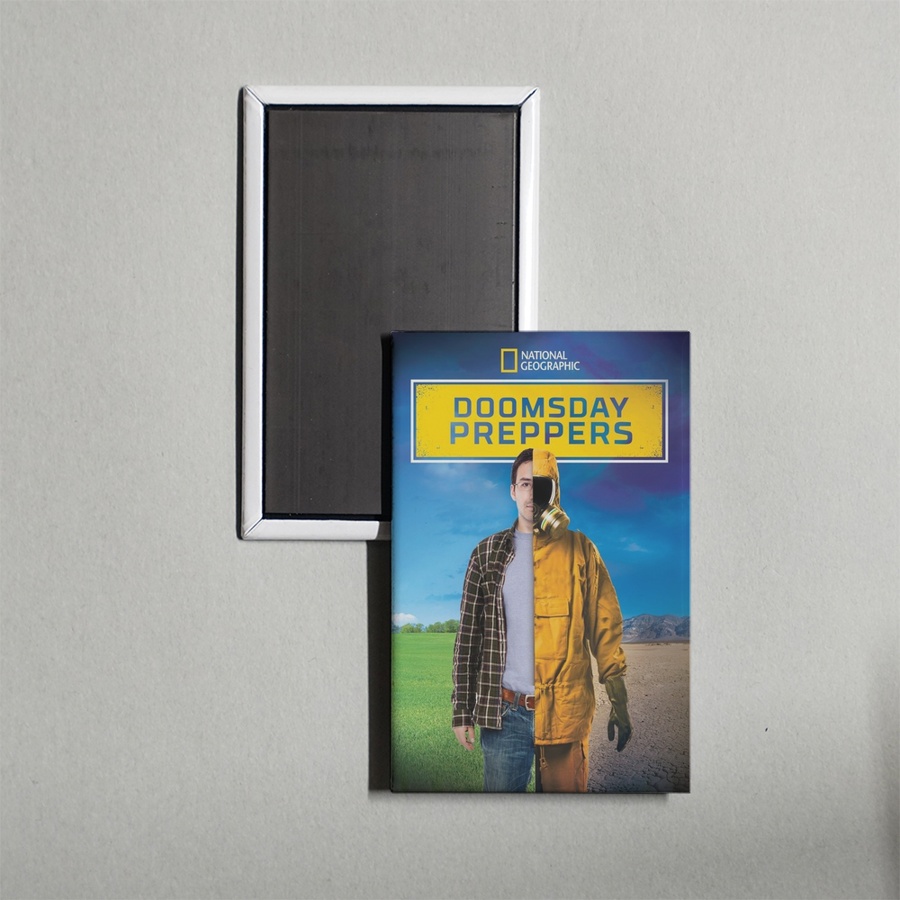 Doomsday Preppers TV Show Fridge Magnet