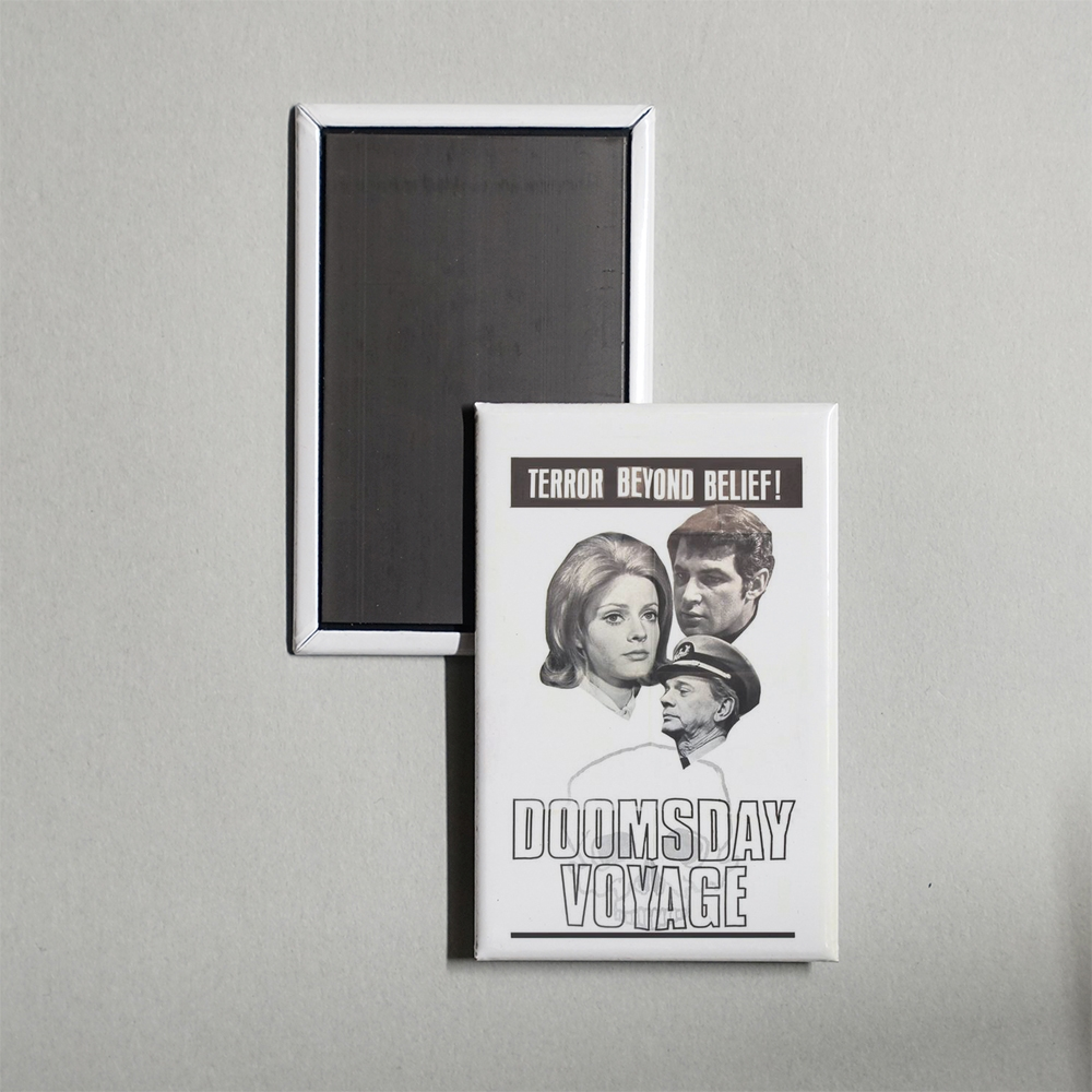 Doomsday Voyage Mini Movie Fridge Magnet