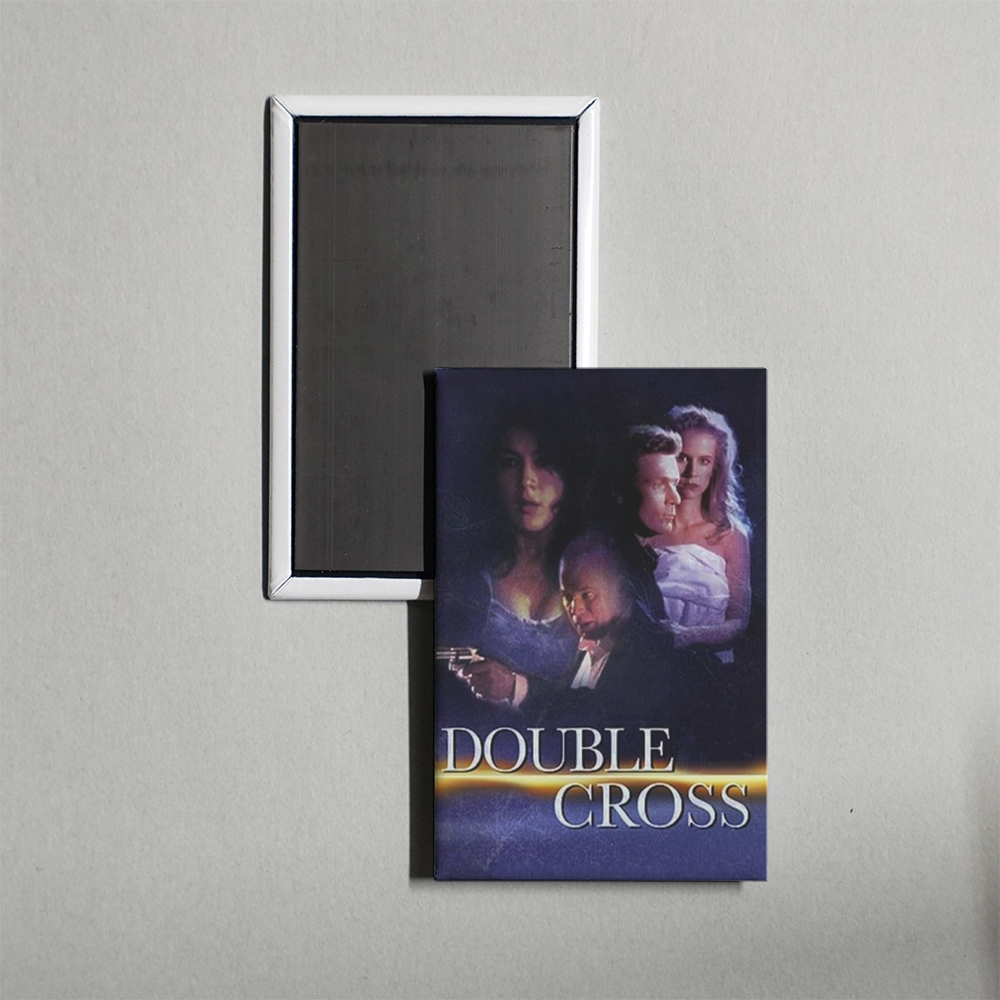 Double Cross Mini Movie Fridge Magnet