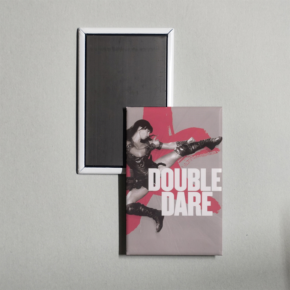 Double Dare Mini Movie Fridge Magnet