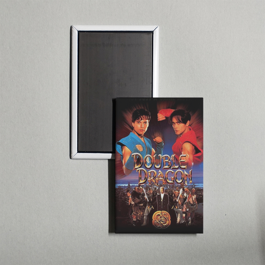 Double Dragon Mini Movie Fridge Magnet