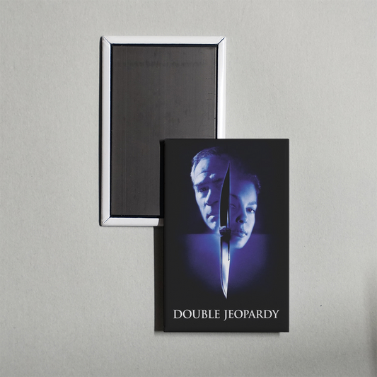 Double Jeopardy Mini Movie Fridge Magnet
