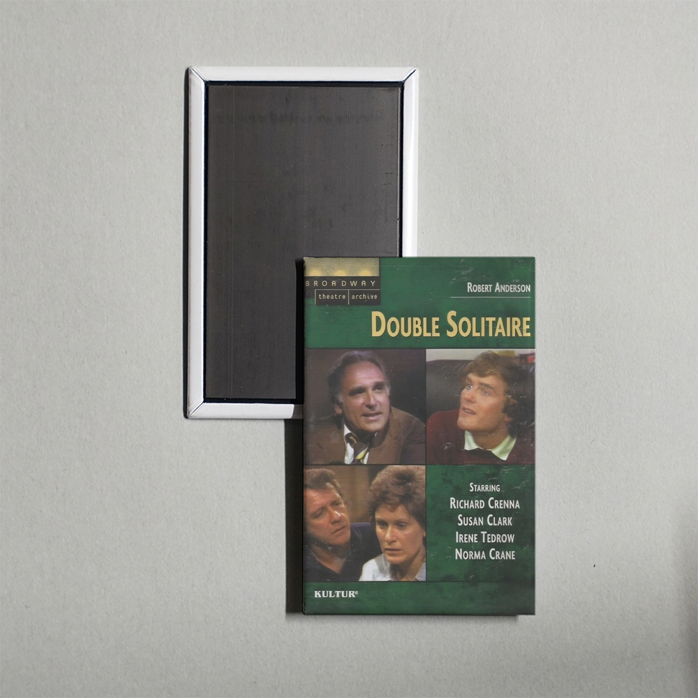 Double Solitaire Mini Movie Fridge Magnet
