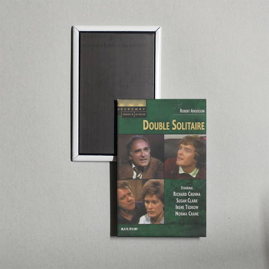 Double Solitaire Mini Movie Fridge Magnet