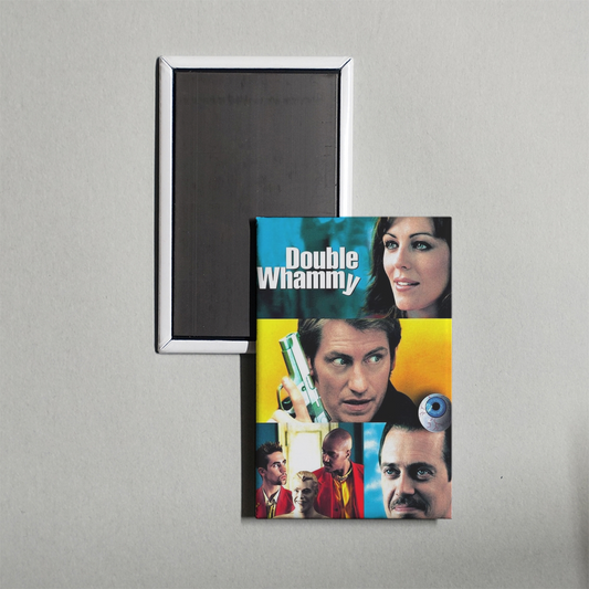 Double Whammy Mini Movie Fridge Magnet
