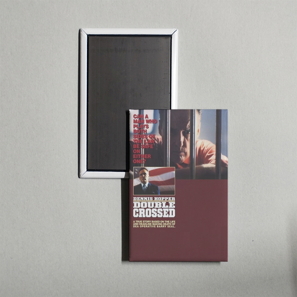Doublecrossed Mini Movie Fridge Magnet